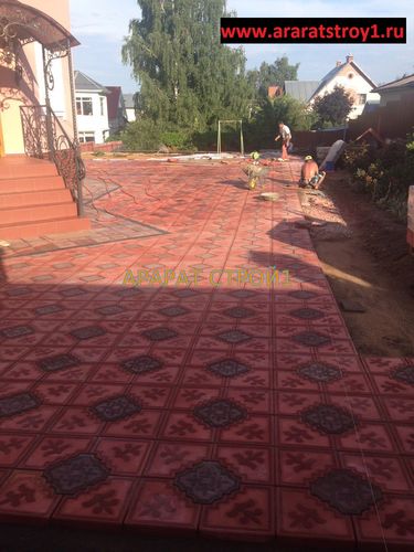 Тротуарная плитка в Можайске